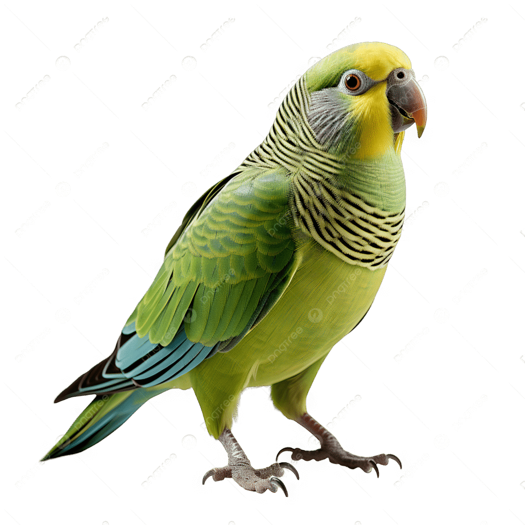 pngtree parakeet budgerigar budgie bird on transparent background png image 17633134